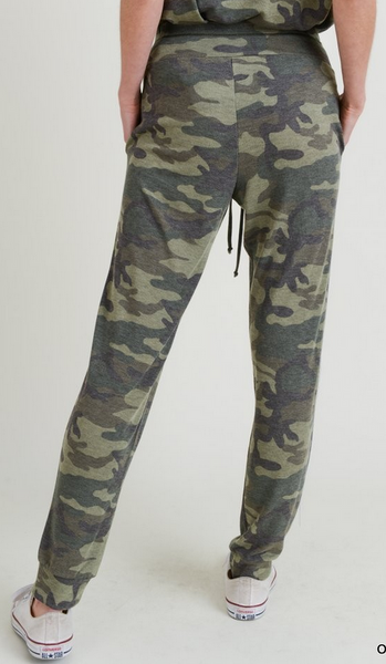 Green Camo Joggers