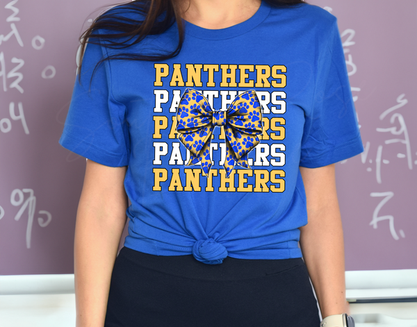 Panther Spirit Coquette Bow