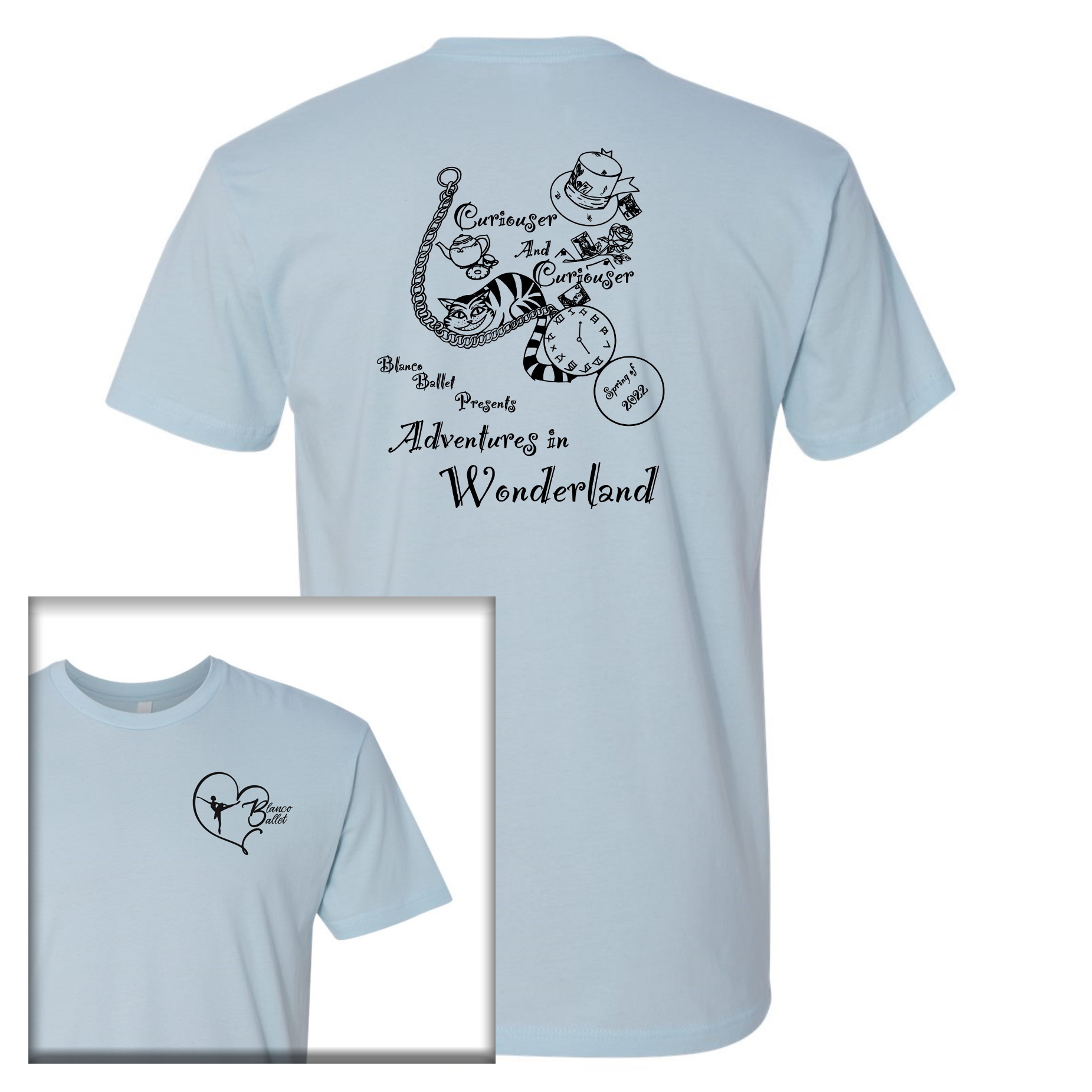 Blanco Ballet Adventures in Wonderland Tee