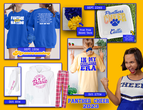 Panther Cheer Gift Package 2023