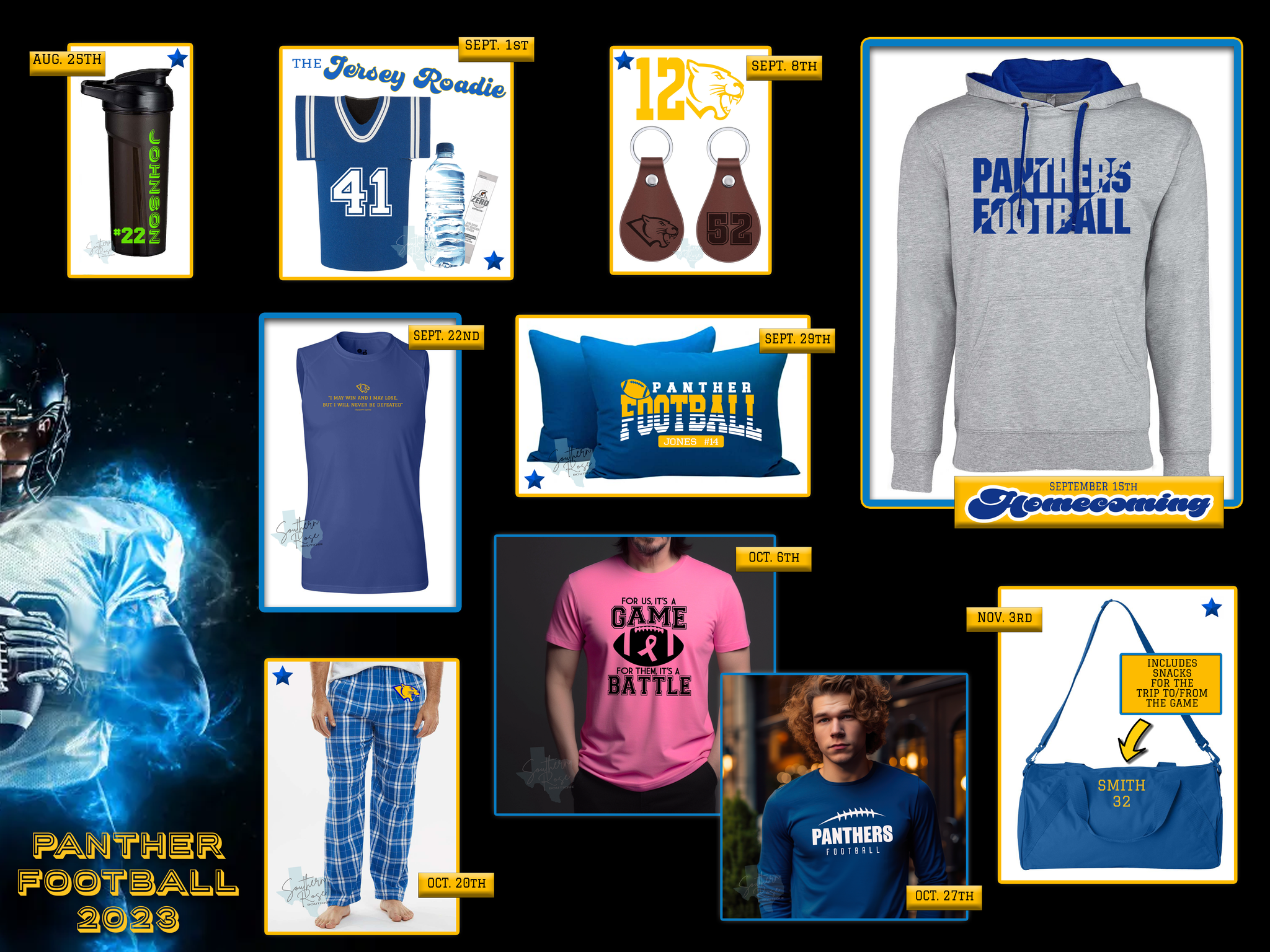 Panther Football Gift Package 2023