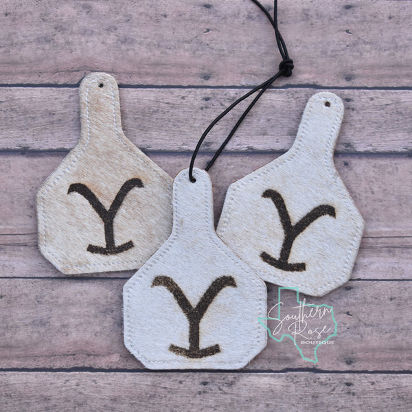 Leather Car Scent Charms