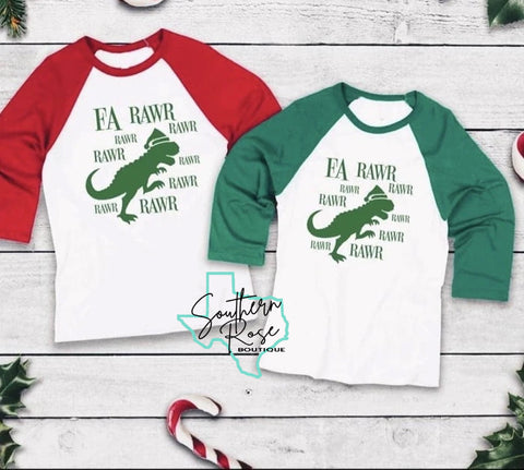 Dinosaur Christmas - Fa Rawr Rawr