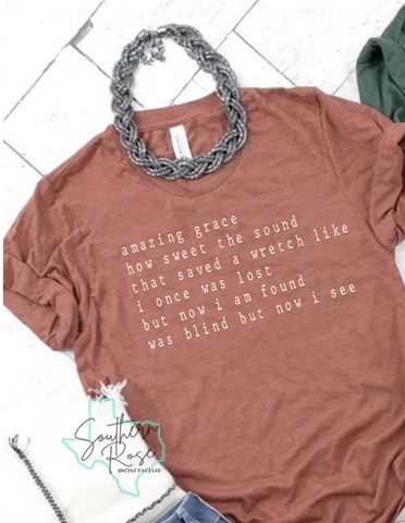 Amazing Grace Lyrics