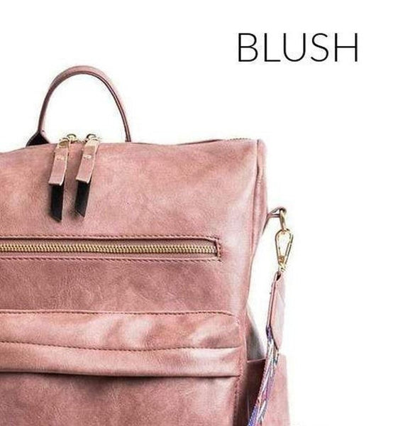 Backpack Purse with Guitar Strap