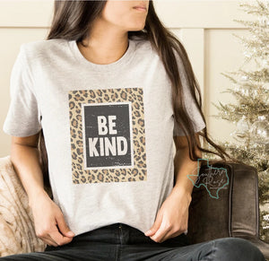 Be Kind Leopard Print