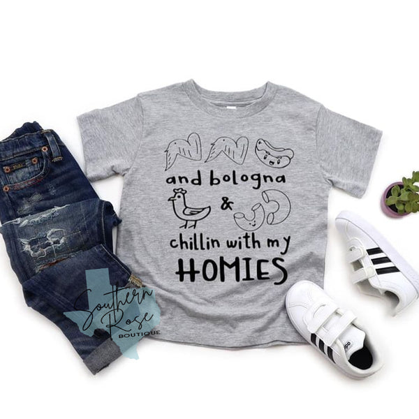 Chicken Wing, Hot Dog & Bologne - Youth Tee