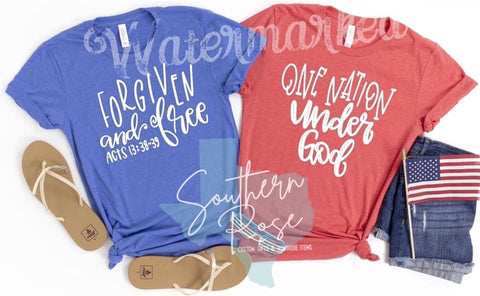 Forgiven & Free/One Nation Under God