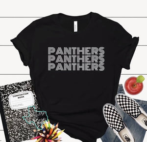 Retro Panthers Design