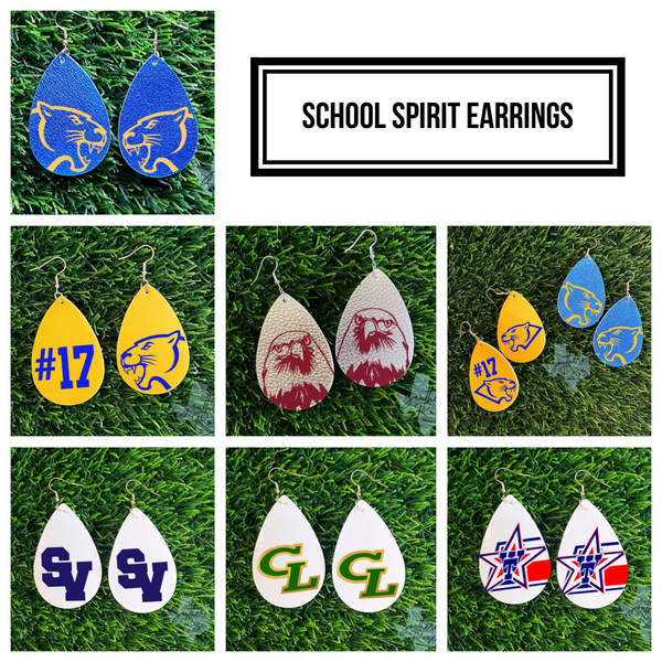 School Spirit Earrings