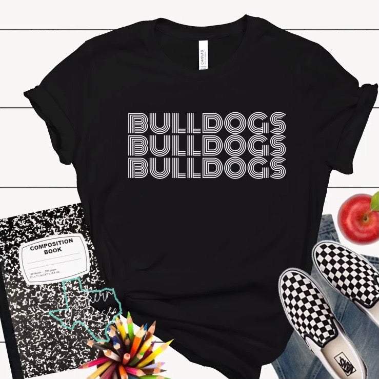 Retro Bulldog Design