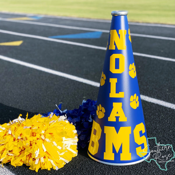BMS CHEER - Megaphone Decal Package