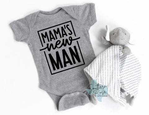 Mama's New Man - Infant Onesie