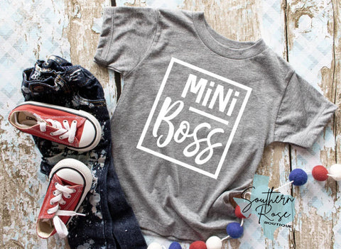 Mini Boss - Toddler and Youth T-Shirt