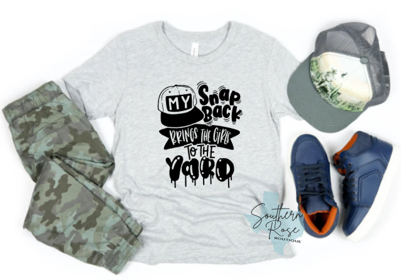 My Snapback Brings All the Girls - Toddler T-Shirt