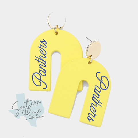 Panther Arch Earrings