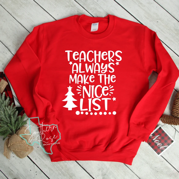 Teachers Always Make The Nice List
