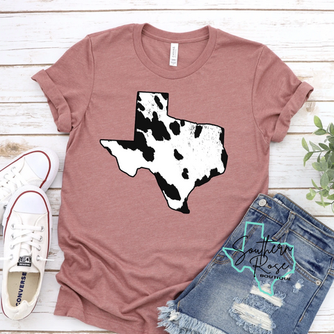 Texas Cow Print